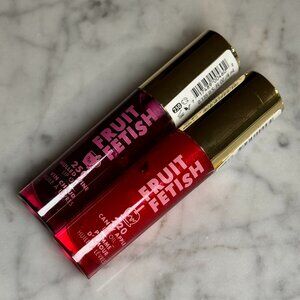 Milani Fruit Fetish Lip Oils Set | 220 (Candy Apple) & 250 (Mulled Wine) | NEW
